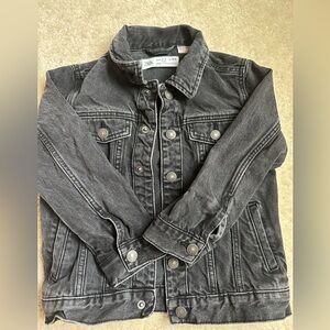 ZARA KID denim long sleeve jacket